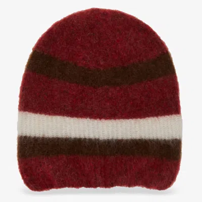 Wyeth Women's Ace Beanie In Red In Brown