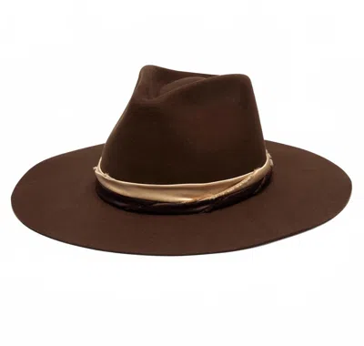 Wyeth Women's Austin Fedora Hat In Brown