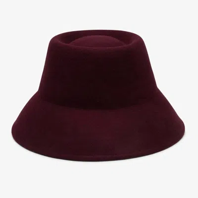 Wyeth Women's Devin Hat In Wine In Burgundy