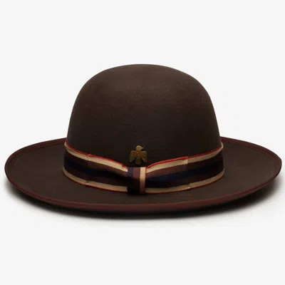 Wyeth Women's Flynn Wool Bowler Hat In Coffee In Brown