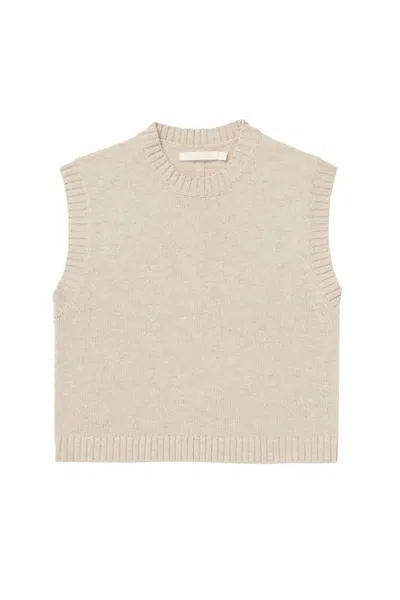 Wyeth Women's Josie Vest In Oatmeal In White