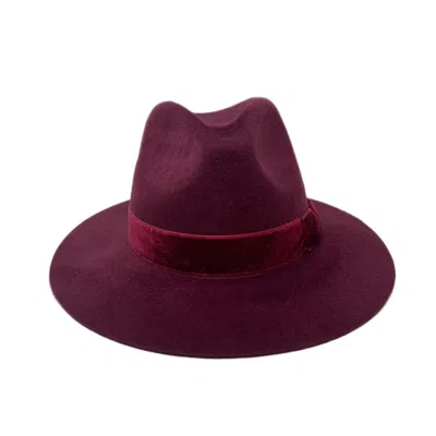 Wyeth Women's Marla Hat In Burgundy