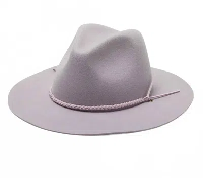 Wyeth Women's Morgan Fedora Hat In Lilac In Gray