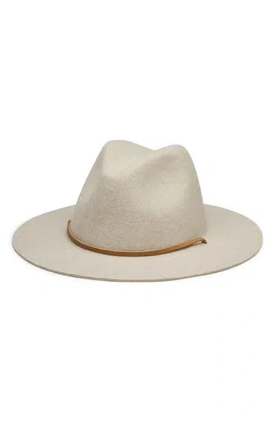 Wyeth Wool Fedora Hat In Red