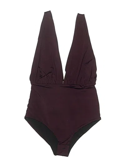 Wyldr Bodysuit In Burgundy