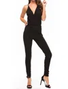 Wyldr Risk Taker V-neck Jumpsuit In Glitter