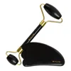 Wylys Black Obsidian Gua Sha + Face Roller Set 2 oz Tools & Brushes 850049793919