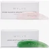 Wylys Jade & Rose Quartz Spatula Set