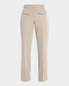 Wynn Hamlyn Low-rise Utility Trousers In Mushroom