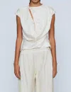 Wynn Hamlyn Maeve Top In Ivory