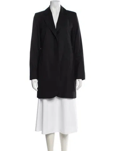 Pre-owned Wynn Hamlyn Wool Blazer In Black
