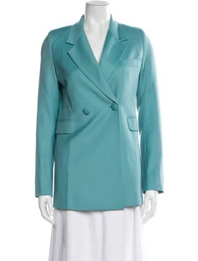 Pre-owned Wynn Hamlyn Wool Blazer In Blue