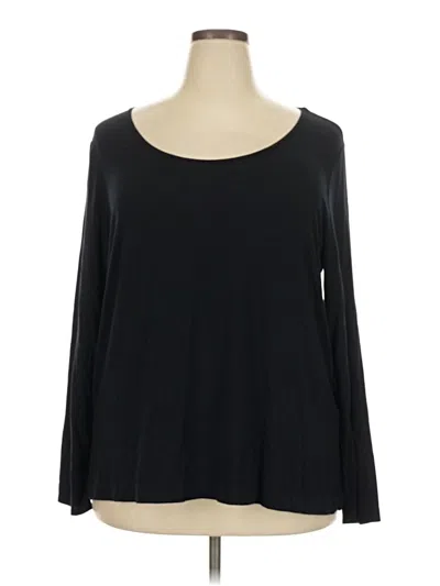 Pre-owned Wynne Layers 3/4 Sleeve T-shirt In Black