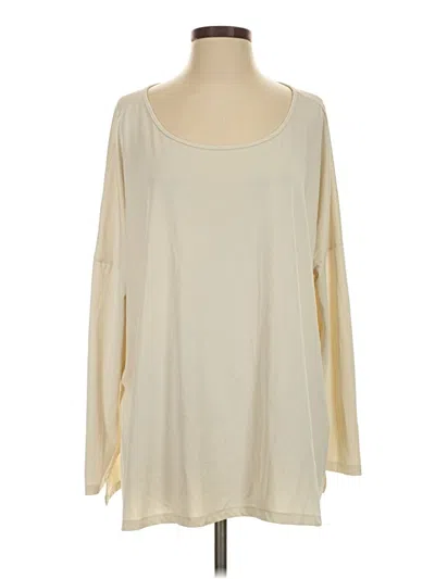 Pre-owned Wynne Layers 3/4 Sleeve T-shirt In Ivory