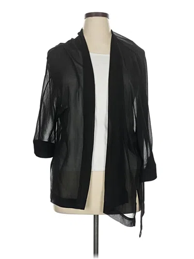 Pre-owned Wynne Layers Cardigan Sweater In Black