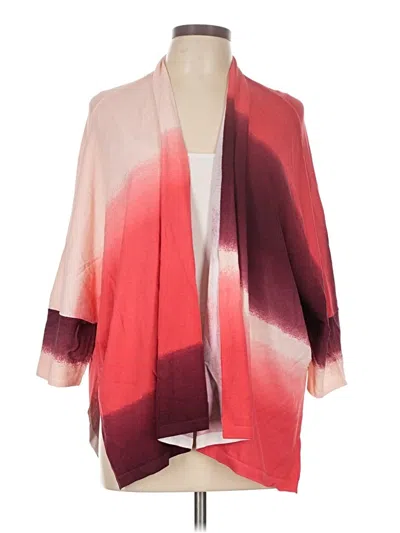 Pre-owned Wynne Layers Cardigan Sweater In Pink
