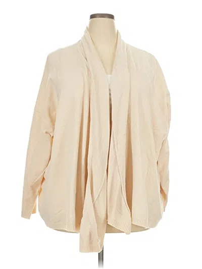 Pre-owned Wynne Layers Cardigan Sweater In Tan