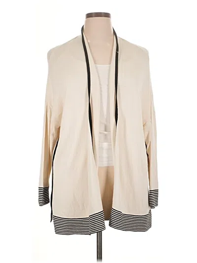 Pre-owned Wynne Layers Cardigan Sweater In Tan