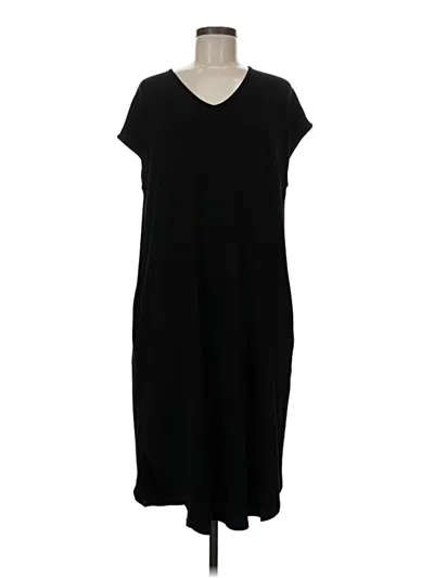 Pre-owned Wynne Layers Casual Dress In Black