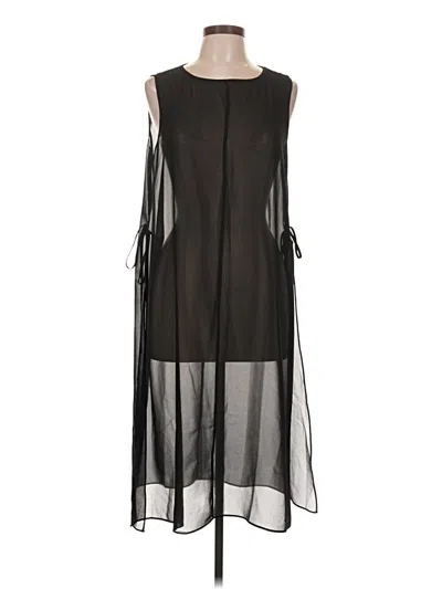 Pre-owned Wynne Layers Casual Dress In Black