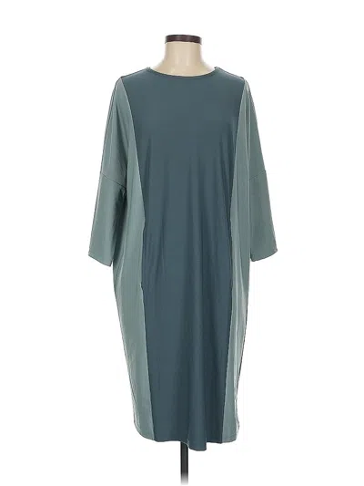 Pre-owned Wynne Layers Casual Dress In Blue