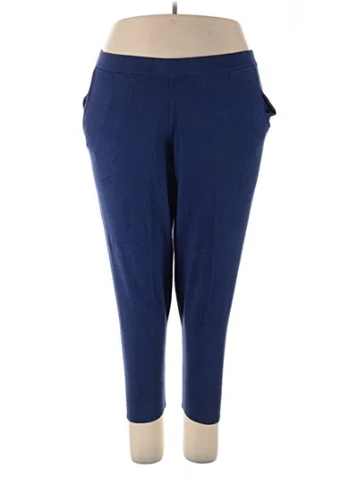 Pre-owned Wynne Layers Casual Pants In Blue
