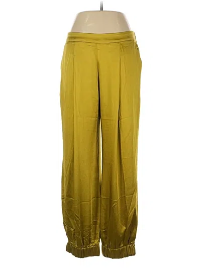 Pre-owned Wynne Layers Casual Pants In Gold