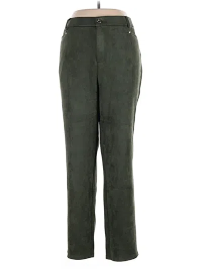 Pre-owned Wynne Layers Casual Pants In Green