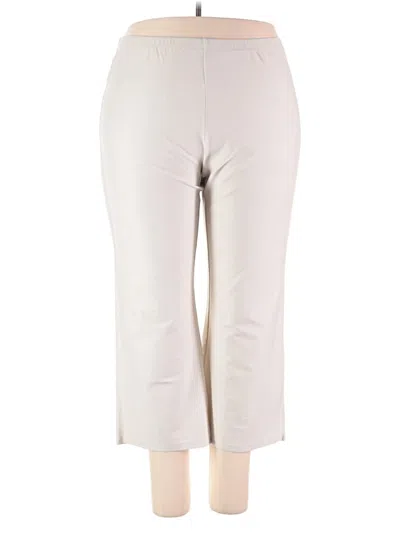 Pre-owned Wynne Layers Casual Pants In Ivory