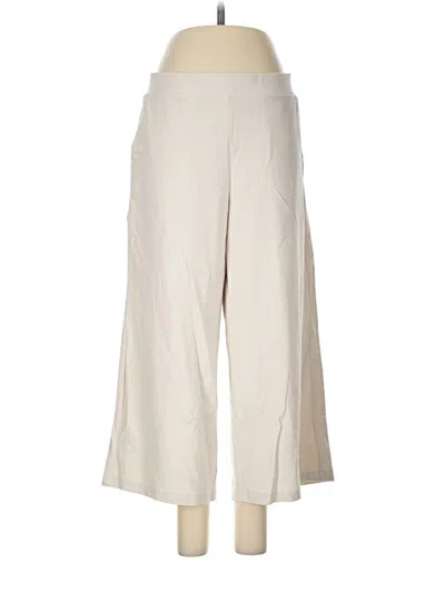 Pre-owned Wynne Layers Casual Pants In Ivory