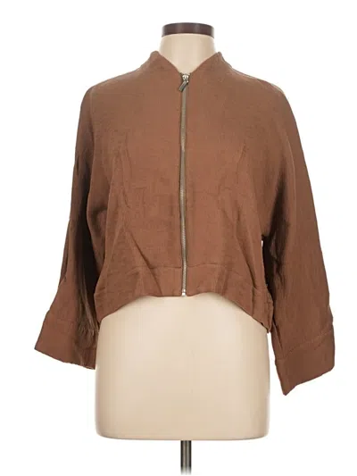 Pre-owned Wynne Layers Jacket In Brown