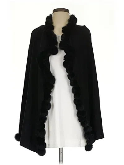 Pre-owned Wynne Layers Kimono In Black