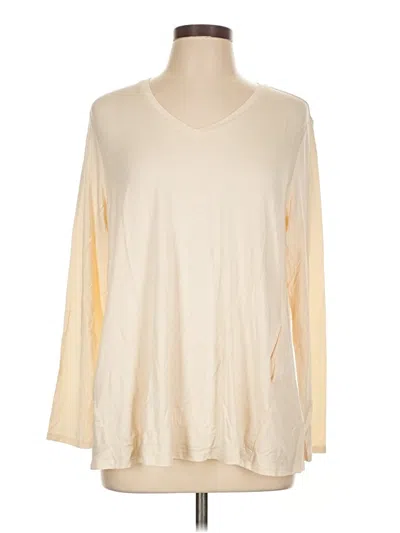 Pre-owned Wynne Layers Long Sleeve T-shirt In White