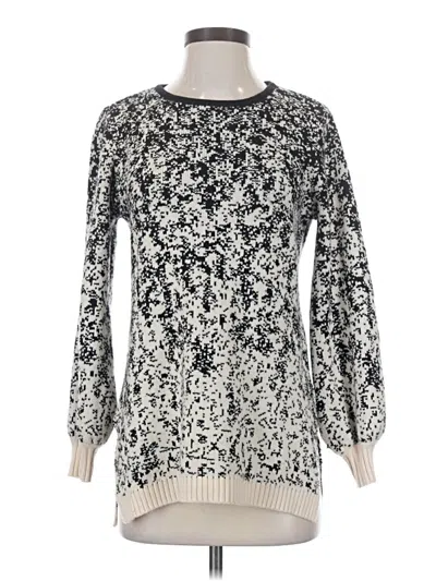 Pre-owned Wynne Layers Pullover Sweater In Silver