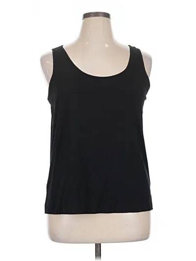 Pre-owned Wynne Layers Tank Top Black Strapless Neckline Tops