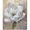 Wynwood Studio Athena's Flower Canvas Wall Art In White