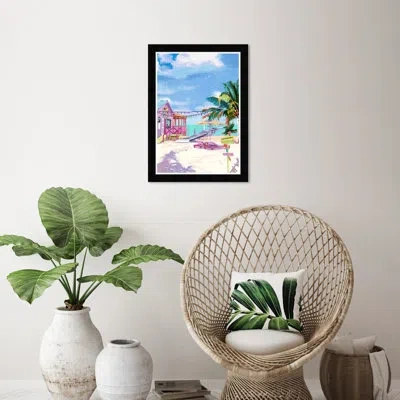 Wynwood Studio Beachside Lounge In Black Framed