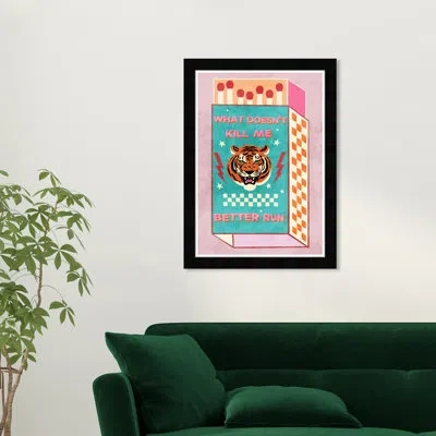 Wynwood Studio Better Run In Black Framed
