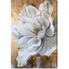 Wynwood Studio Bloom White Petals Canvas Wall Art In White