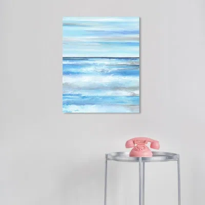 Wynwood Studio Blue Journey On Canvas By  Print