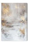Wynwood Studio Burnished Patina Canvas Wall Art In Gray
