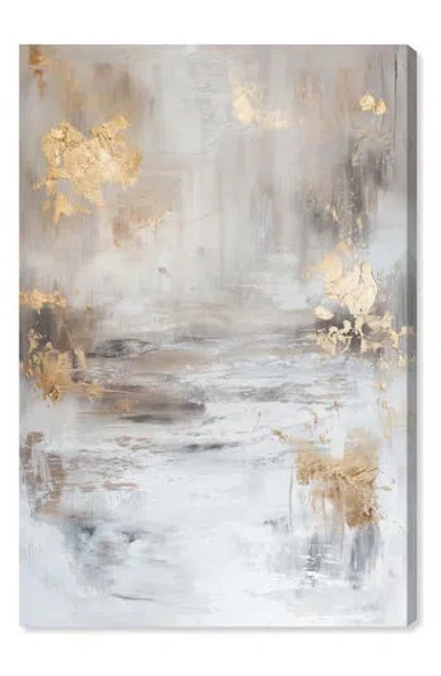 Wynwood Studio Burnished Patina Canvas Wall Art In Gray