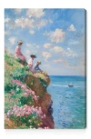 Wynwood Studio By The Seaside Canvas Wall Art In Blue