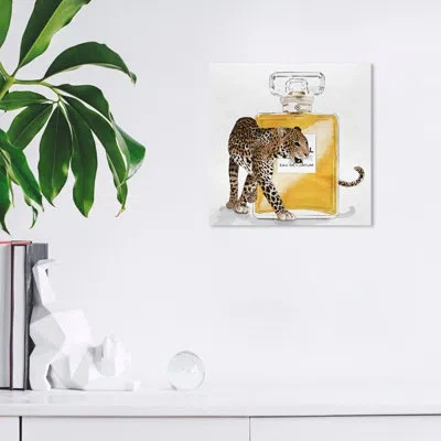 Wynwood Studio Exotic Love Ii - Wrapped Canvas Graphic Art In Brown;white;gold