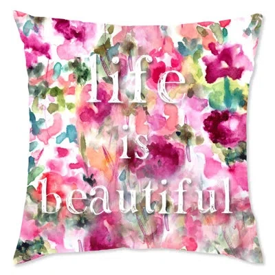 Wynwood Studio Florals Square Pillow Cover & Insert