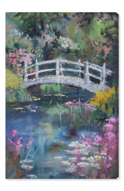Wynwood Studio Hidden Garden Canvas Wall Art In Blue