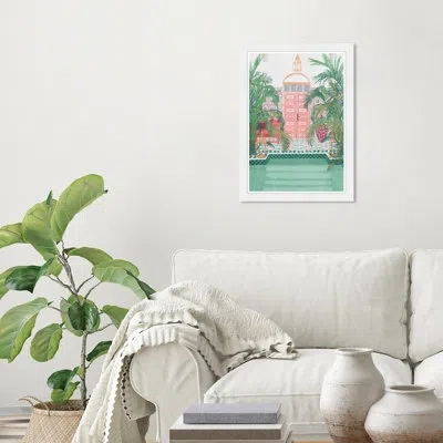 Wynwood Studio Jade Baths In White Framed