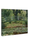 Wynwood Studio Monet The Japanese Footbridge Canvas Wall Art In Green