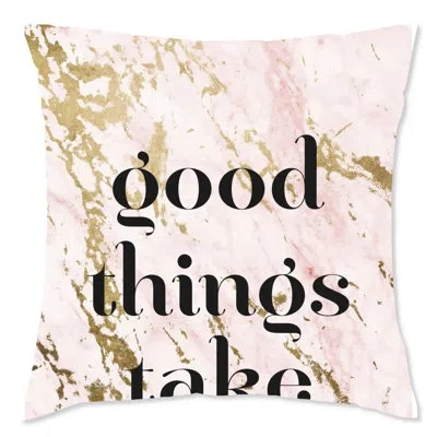 Wynwood Studio Motivational Square Pillow Cover & Insert