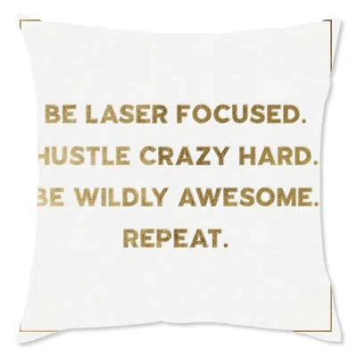 Wynwood Studio Motivational Square Pillow Cover & Insert